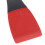3-in-1 Silicone Kitchen Tongs, Locking, Heat-Resistant, Red/Black 10