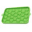 Green Silicone Ice Cube Tray 25 Mini Round Ice Balls with Lid 14