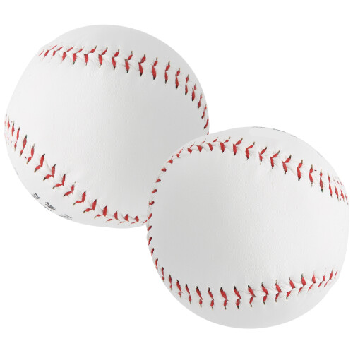 2Pcs 12in Softball Ball Training Softball Hand 1