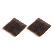 2 Stück Bogenschießen Pfeilauflage Stab Leichtgewicht Langbogen Fellpolster Langlebige Pfeilauflagen Aufkleber Pads für Traditionelle Bogen