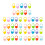 50PCS Colorful Stitch Markers Heart Shape Knitting 1