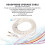 3.5mm 6N Single Crystal Copper Replacement Cable for Audiophile Headphones 4