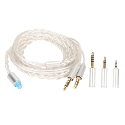 3.5mm 6N Single Crystal Copper Replacement Cable for Audiophile Headphones 2