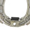 105mm Rear Drum Brake Shoe for GY6 49cc 50cc 14