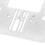 Sewing Machine Needle Plate Q235 Steel 7.8x7.7cm 13