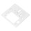 Sewing Machine Needle Plate Q235 Steel 7.8x7.7cm 8