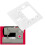 Sewing Machine Needle Plate Q235 Steel 7.8x7.7cm 11