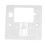 Sewing Machine Needle Plate Q235 Steel 7.8x7.7cm 10