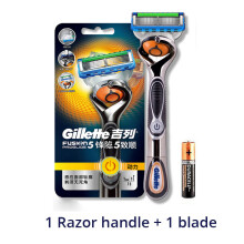 (1razor)Men's Electric Razor Blades Gillette Fusion Power Flexball Shaver Trimmer Machine 5 Edges Repalcement