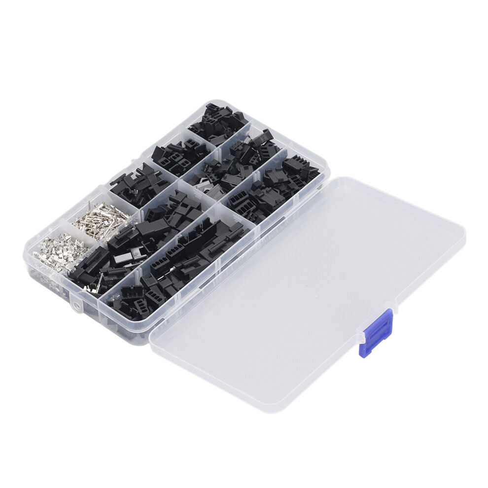 480Pcs Electronic Crimp Pin Terminal Kit 2.54Mm Pitch Jumper Wires Connectors 4231336558934