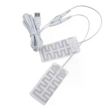 1 Paar 5V USB beheizte Socken Carbon Fiber Pads elektrisch beheizte Einlegesohlen Winter warme Arm Hände