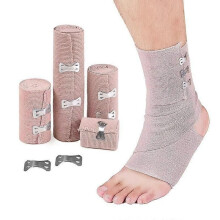 1 rollo de vendaje elástico de alta elasticidad para heridas, ideal para deportes al aire libre y botiquines