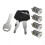 1 Set Car Rack System s Lock Cylinder Kit Replacement SKS Cylinder Lock Fit For Yakima Frame System 1