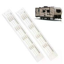 1 Pair Ventilation Rectangle Grill Cover White Air Vent Cover For Caravan RV Marine Boat Ventilation