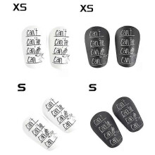 1 Pairs EVA Mini Shin Pads Tragen-Beständig Schock Absorbieren Fußball Bein Protector Fußball Training