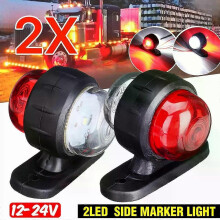 1/2PCS 12V 24V Lkw Anhänger Lichter LED Seite Marker Position Lampe Lkw Traktor Freiheit Lampen Parkplatz