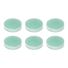 6 Stück Billard Pool Cue Tips 14mm Kristall Billard Queue Tips Ersatzset Kristall Pool Cue Tips