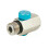 1/4 Air Valve Flow Regulato Pneumatic Tool Air Adjustment Switch Pneumatic Tool Speed Regulating Switch 1