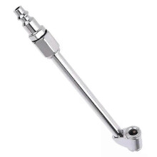 Compresor de aire de metal de 1/4 pulgadas, inflador de neumáticos, adaptador de cabeza para reparación