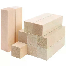 10/12 st träsnideriblock Premium basträ trä Naturligt mjukt träsnideriblock oavslutat träblock
