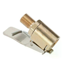 1 Pcs Auto Auto Messing 8mm Reifen Rad Reifen Inflator Pumpe Ventil Clip Clamp Stecker Adapter Zubehör