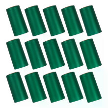 100 Pcs Red Bottle Shrink Film Caps Shrinkable Capsules Heat Sealing Tubing