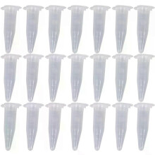 100 stuks 15 ml laboratorium mini plastic reageerbuis centrifuge flesje klikdop 42x11 mm helder