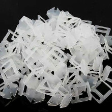 100 Stück 035/05/1/15/2/3 mm Fliesen-Nivelliersystem-Clips PE-Fliesen Leveler Spacer Verwendung für