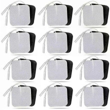 100P/50P 4x4cm Muscle Stimulator Elektrode Pads Vlies Stoff Selbst Klebe Ersatz Pads für