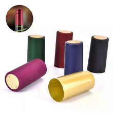 100pcs Heat Shrink Film Sealing Cap Wine Bottle Film Wine Heat Shrinkable Cap