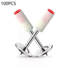 100 pezzi Nuovo mini chiodo insonorizzato Cannone per chiodi da soffitto Nuovo perno di guida di alta