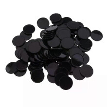 100 pezzi di gettoni da bingo in plastica, accessori per giochi da tavolo, gettoni, monete, party club