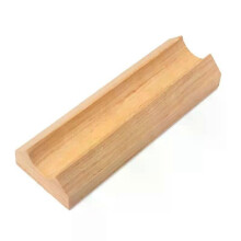 1 pezzo di supporto per poggia-manico per chitarra, strumento di pulizia e riparazione, colore legno