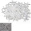 100PCS Tile Leveling System Spacer Cross Positioning Tile Leveler Leave Joints Location Card Wall Floor 1