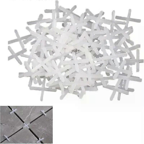 100PCS Tile Leveling System Spacer Cross Positioning Tile Leveler Leave Joints Location Card Wall Floor