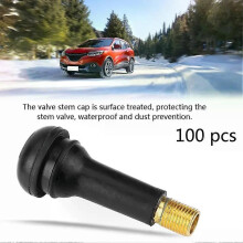 100 kpl Universal TR412 TR413 TR414 Snap-in auton putkittomat renkaat venttiilin varret kumiseos tyhjiörengas