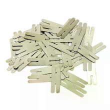 100 stuks/partij 02x30x8mm H-type vernikkelde stalen bandstripplaten voor puntlassen van batterijpakketten