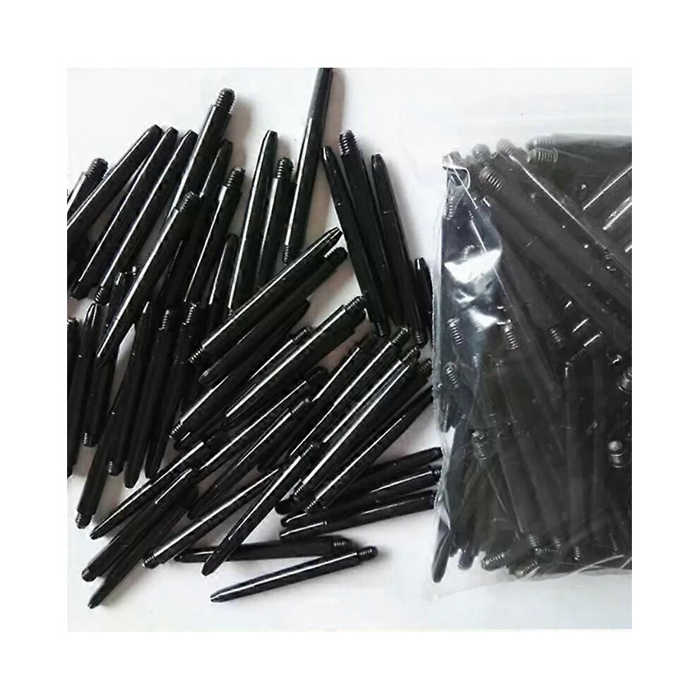 Lot De 10 Tiges De Fléchettes En Alliage D'aluminium - Longueur 53 Mm - Filetage 2BA - Couleur Bleue