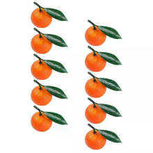 10 kpl Mandarin Appelsiinit Hedelmä Malli Prop Fake Keinotekoiset Mallit Hedelmät Vaahto Decor Faux