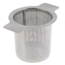 10 cm * 75 cm 1 kpl ruostumattomasta teräksestä valmistettu teehakukone metallikuppisiivilä Irtonainen