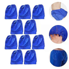 Lot de 10 pantalons jetables anti-fuite d'urine pour homme, shorts cargo pour homme en tissu non tissé