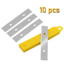 10 stuks 100 mm reinigingsschep, draagbare reinigingsmessen, glazen vloertegels, schraperbladen voor