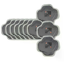 10 pezzi da 128 mm per pneumatici in gomma naturale per auto, riparazione di forature, toppe a freddo