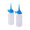 10PCS 30ML Plastic Squeeze Applicator Bottle Empty Scale Measuring Container Iiquid lubricating Oil 1