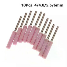 10st Motorsågsslipare Slipstensfil 4/48/55/6mm Kedjesågslipset Polering Metaller