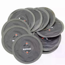 10 pezzi da 90 mm per pneumatici in gomma naturale per auto, riparazione forature, toppe rotonde a freddo,