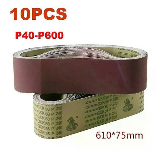 10 stuks 610*75mm schuurband schuurpapier ...