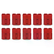 10 st Anderson Style Plug Connector 50A med Anderson Handtag Gaffeltruck Batteriladdning Snabbkopplingar