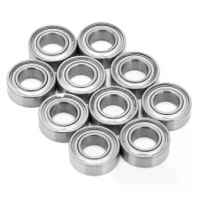 Lot de 10 roulements R166ZZ 4762 x 92 x 317 mm, roulements à simple roulement à gorge blindée en acier