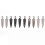 10PCS Metal Large Eye Needle Threaders Embroidery Cross Stitch Threading Tools DIY Needlework Cross 1